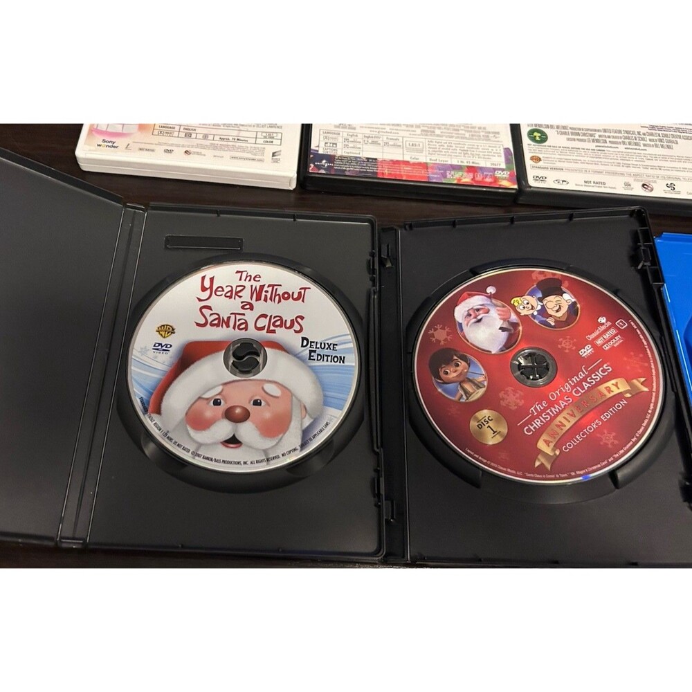 Christmas DVD Lot Grinch Charlie Brown Rankin Bass Arthur Berenstain Bears Movie - Picture 6 of 8